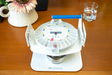 e-Pill MedTime Station, alertas sonoras y luces para recordatorios.