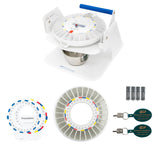 e-Pill MedTime Station, vaso de acero inoxidable para medicinas.