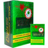 Aceite medicado natural Eagle Brand, aroma herbal para uso tópico.