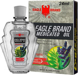 Imagen de aplicación suave de Eagle Brand en la piel para masaje relajante