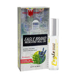Roll-on aromático Eagle Brand Lavanda y Eucalipto para relajación rápida y uso en pulso.