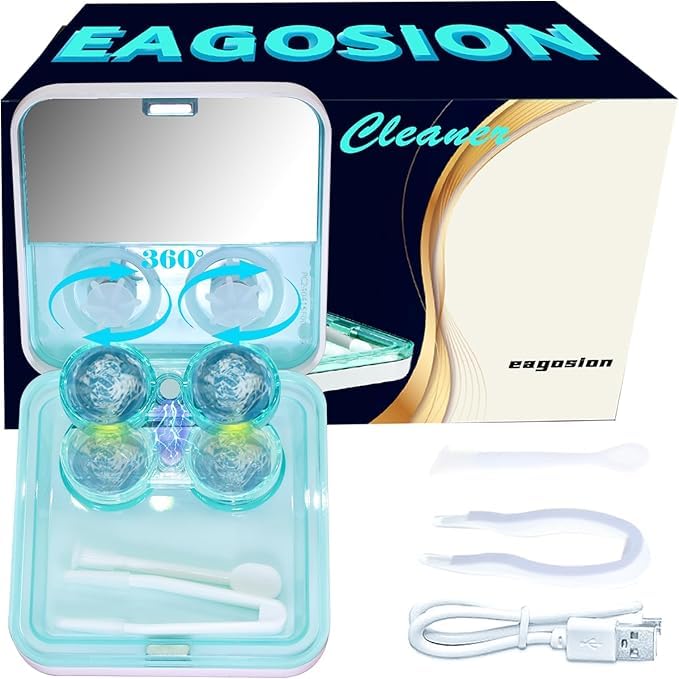 Lentes limpiadas con precisión: EV Pro de Eagosion, tecnología física de limpieza.