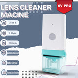 GV Pro muestra remojo con peroxido para lentes rígidas, limpieza eficaz.