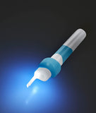 EAR BASICS Wax Extract incluye cepillo para limpiar las puntas.
