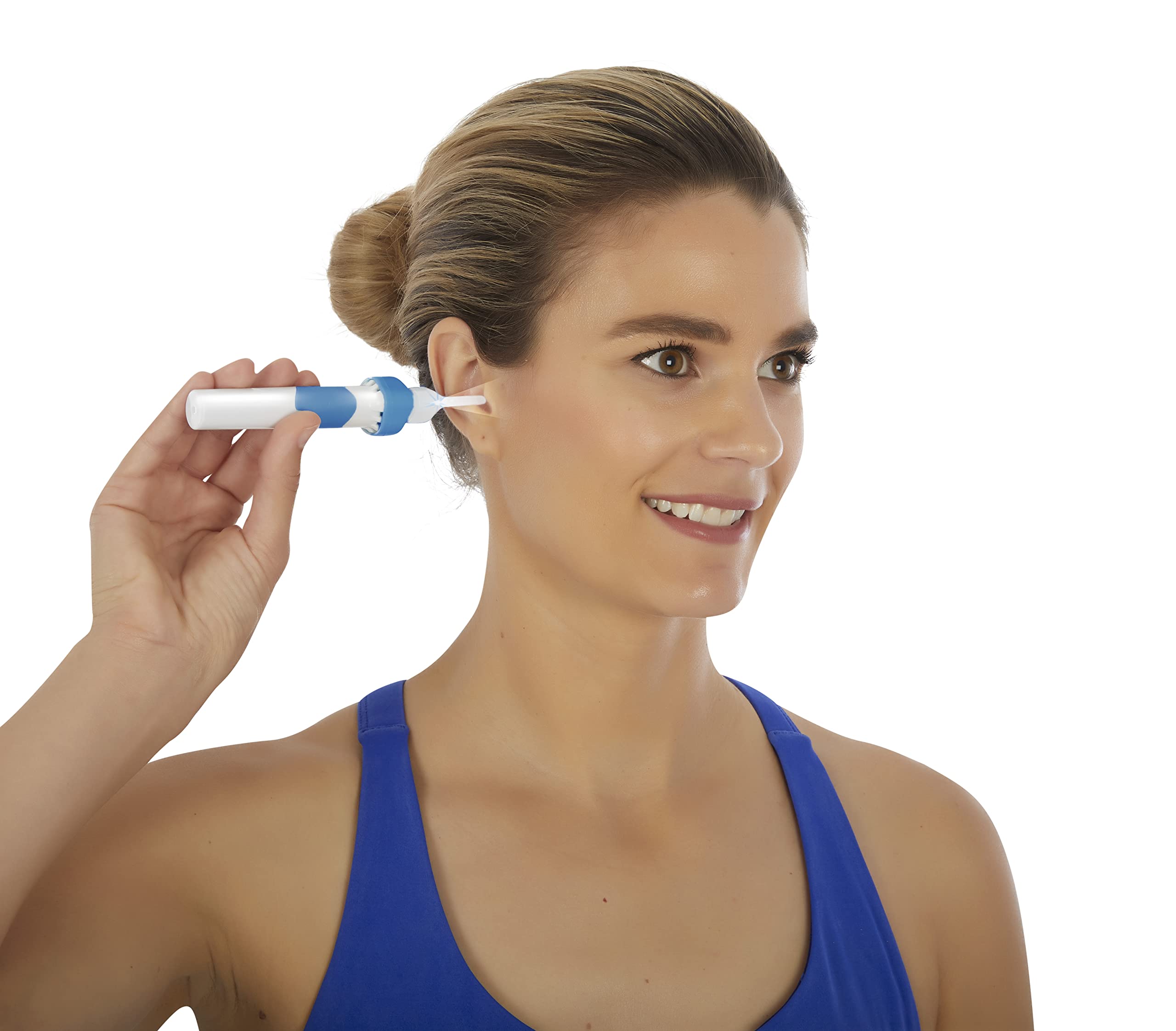 EAR BASICS Wax Extract con filtro reutilizable facilita la limpieza entre usos.