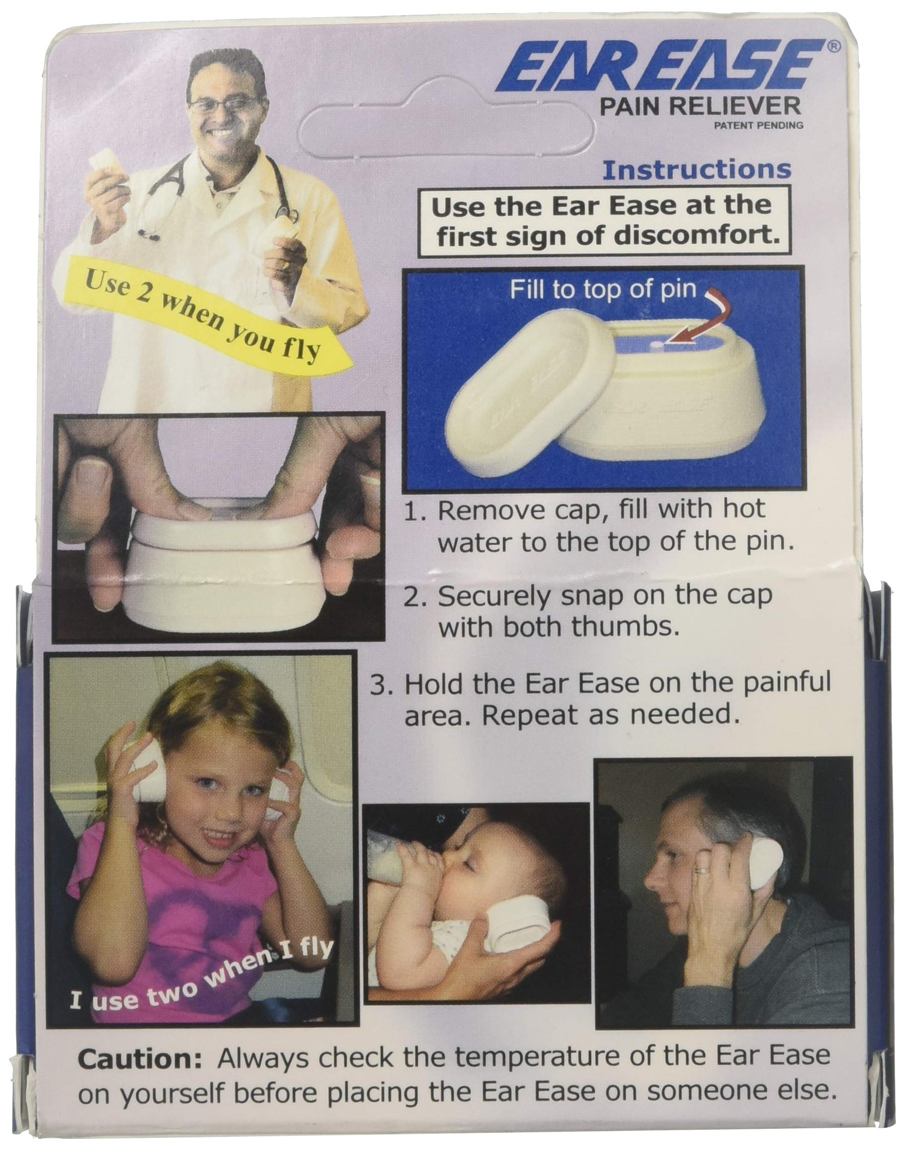 Ear Ease: uso seguro con calor profundo para comodidad diaria.