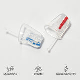 Uso en concierto con Earasers 19db para mantener claridad musical