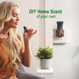 Conjunto de 4 difusores Earffloz para aromas personalizados.