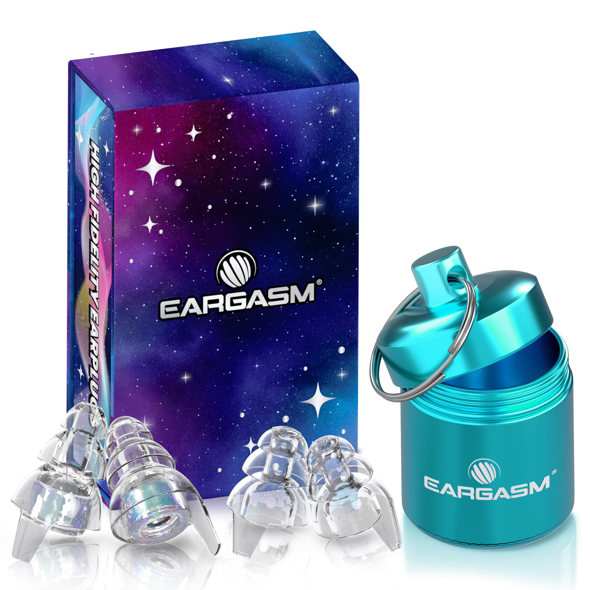 Diseño cósmico Eargasm Supernova edición limitada para conciertos