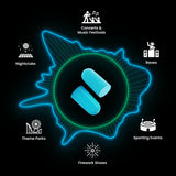 Espuma expandible Eargasm se adapta al oído para mayor confort.
