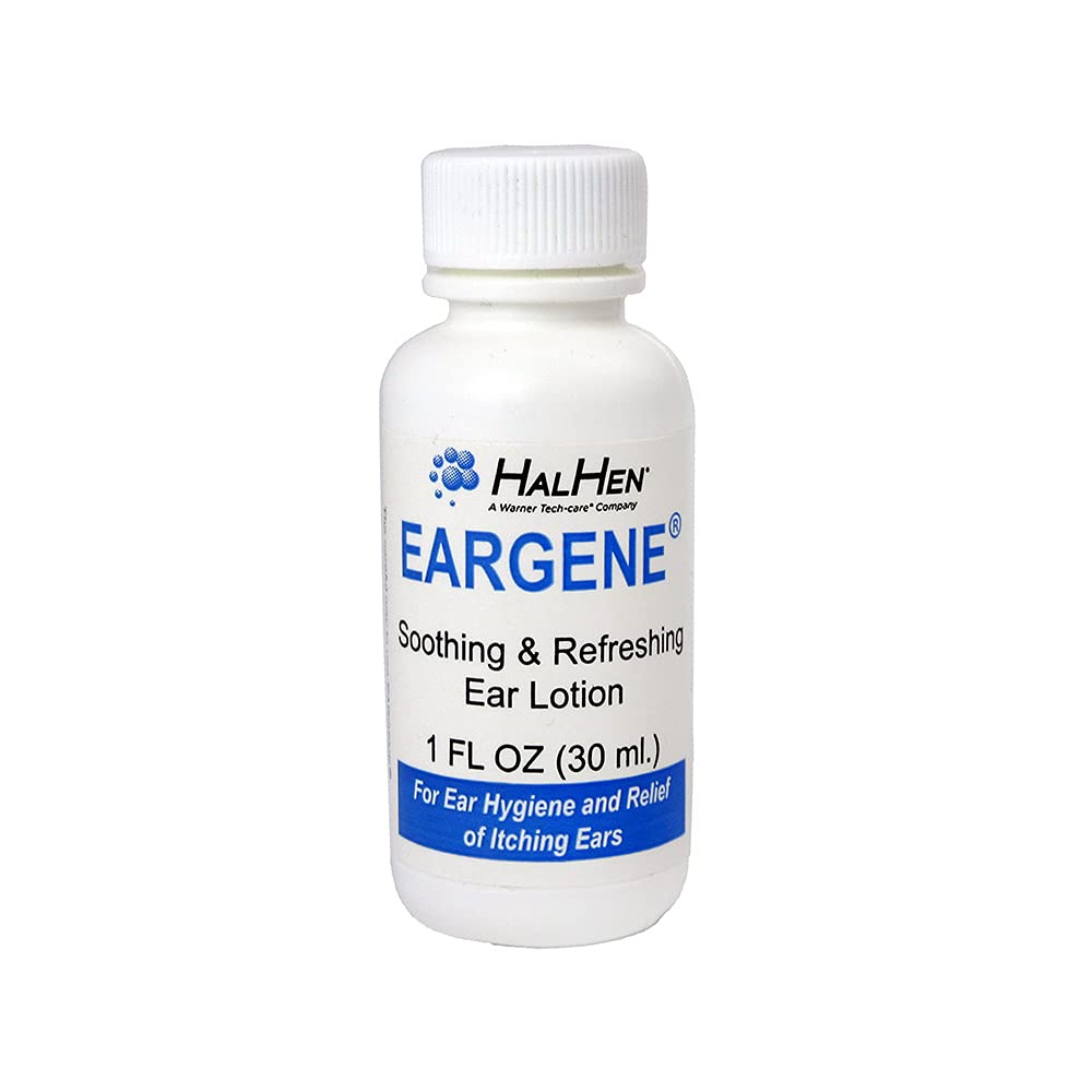 Aplicación de EARGENE en orejas, uso diario sencillo.