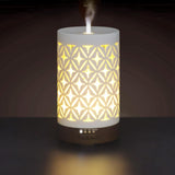 Earnest Living: difusor cerámico blanco para aromaterapia y mejora del ambiente