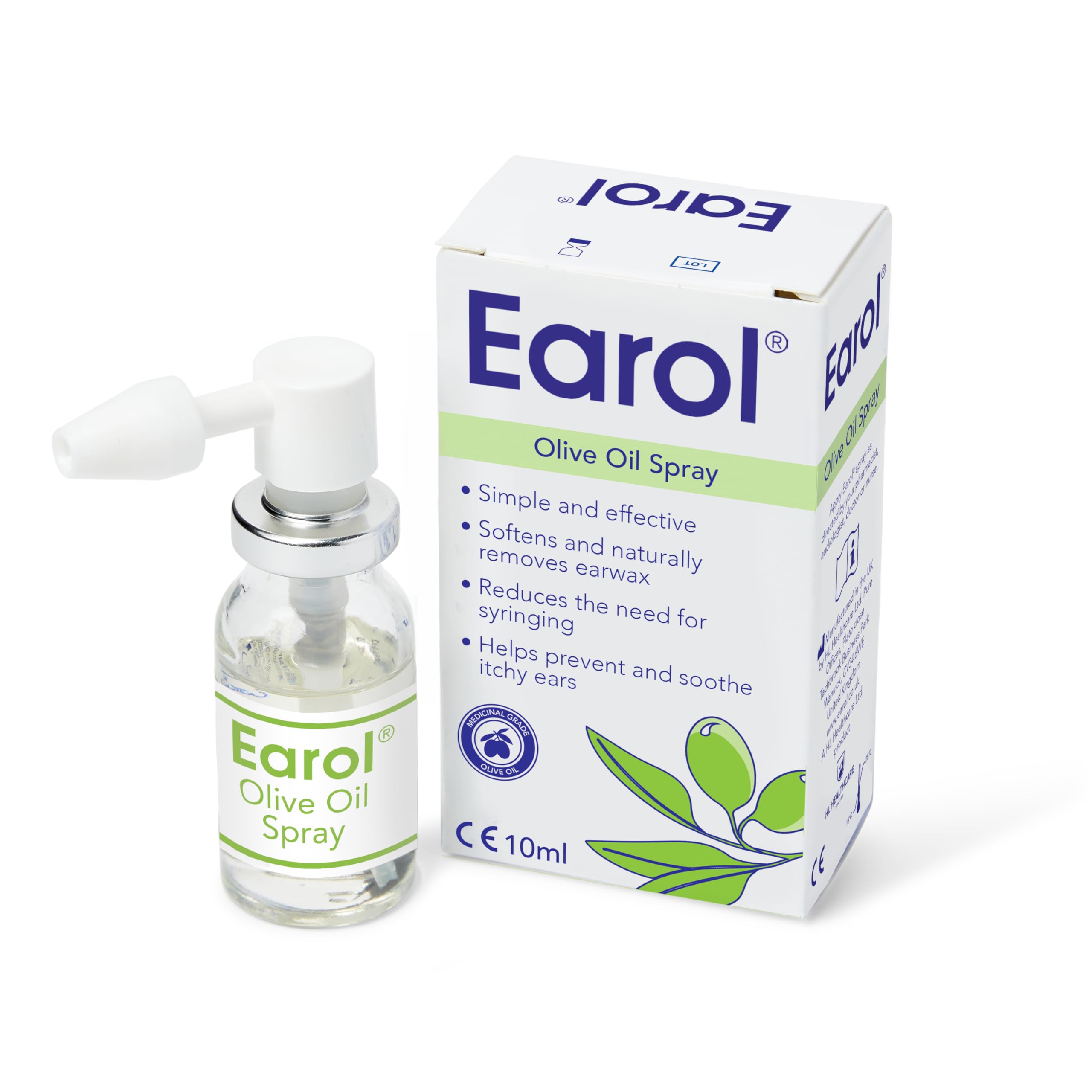 Earol facilita la higiene auditiva sin necesidad de terceros.