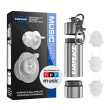 EarPeace Music PRO tapones para concierto reducen ruido manteniendo la fidelidad del sonido.