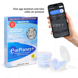 EarPlanes App muestra alertas de presión en cabina para mayor confort.