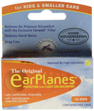 Earplanes para niños, tapones de vuelo, alivian molestias por cambios de presión en cabina.