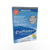 EarPlanes tapón de oídos suave para adultos, comodidad durante el vuelo.
