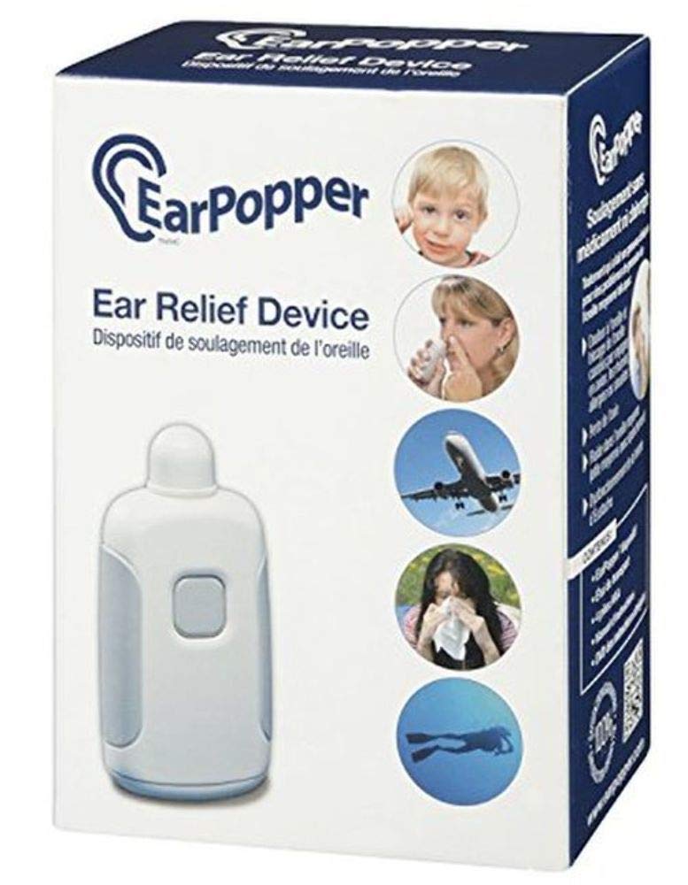 EarPopper EP2100, baterías incluidas, listo para usar en casa o viaje