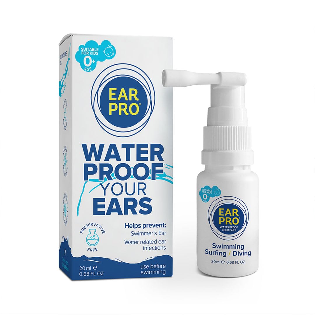 EarPro atomizador de orejas 20ml para nadadores protege contra agua atrapada