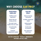 EarPro protección de agua en orejas para nadar y bucear