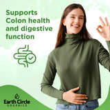 Batido verde con Earth Circle Organics Chlorella Powder como uso diario