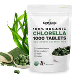 Earth Circle Organics Chlorella, control de calidad GMP para tranquilidad.