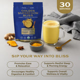 Earth Echo Golden Bliss envase polvo ideal para recetas rápidas