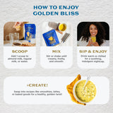 Earth Echo Golden Bliss ingredientes curcuma y jengibre de calidad