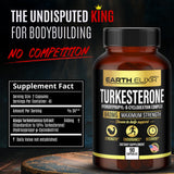 Earth Elixir Ajuga Turkestanica extract, ingrediente clave para rendimiento natural.