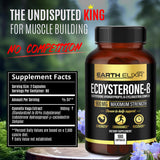 Earth Elixir Ecdysterona: cápsulas de 900 mg con biodisponibilidad mejorada