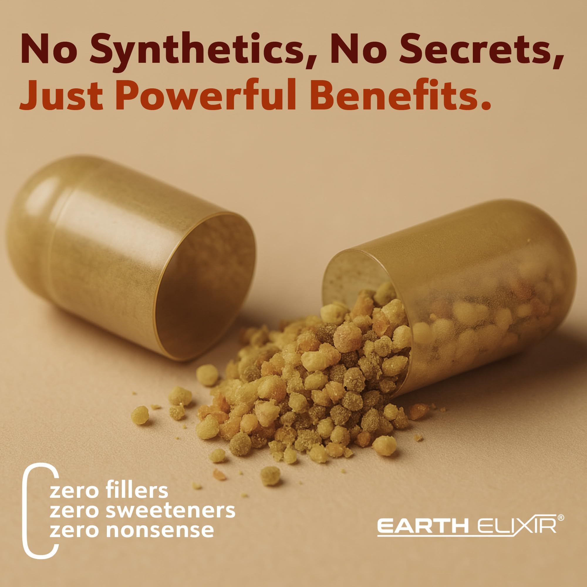 Earth Elixir fórmula no transgénica para apoyo natural diario
