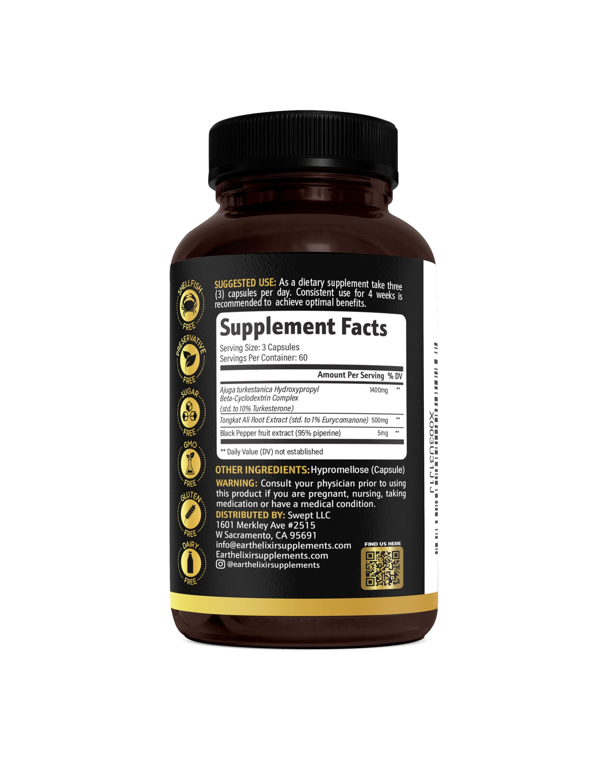 Earth Elixir rutina diaria de uso para entrenamientos consistentes.