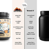 Earth Fed Muscle Whey Back: envase de 2 lb listo para uso diario