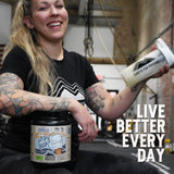 Earth Fed Muscle Whey Back: uso post-entrenamiento para recuperación rápida