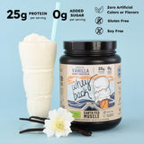 Earth Fed Muscle Whey Back: vainilla Madagascar para batidos suaves y sabrosos