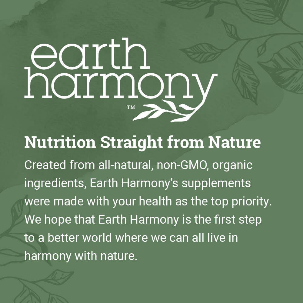 Earth Harmony Naturals D-Ribosa Rutina Diaria ayuda a mantener la energía en el día.