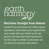 Earth Harmony Naturals dosis diaria para apoyo a hábitos saludables.