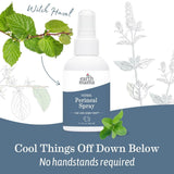 Earth Mama Perineal Spray, ingredientes orgánicos y veganos para cuidado diario.