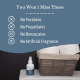 Earth Mama Perineal Spray, efecto frío suave para alivio relajante posparto.