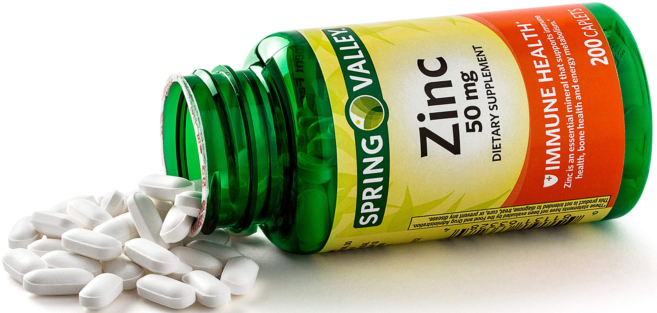 Earth&ME Spring Valley zinc 50 mg ingredientes naturales