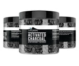 Envase con Earthborn Elements cápsulas de carbón activado para almacenamiento práctico