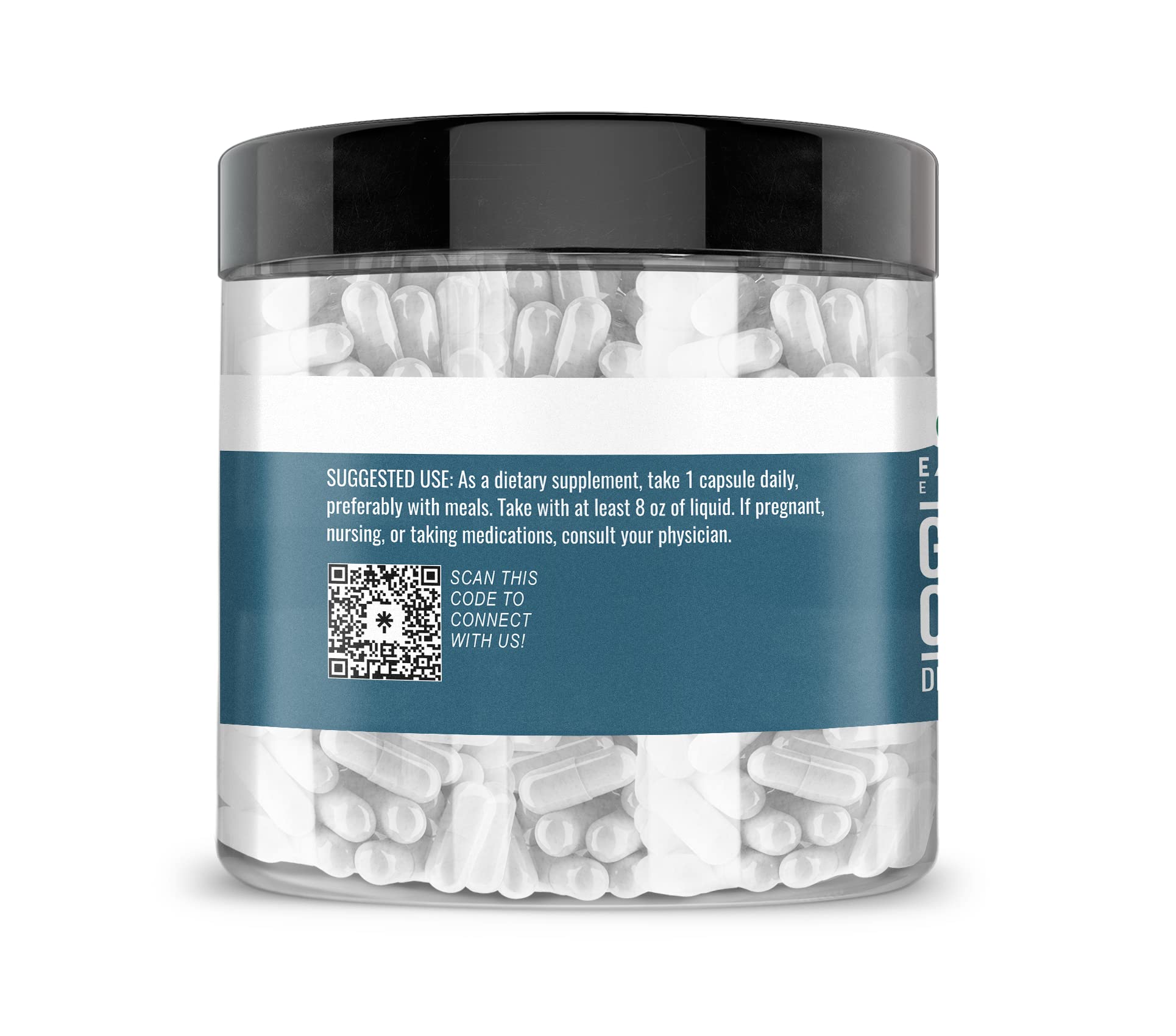 Earthborn Elements Gamma Oryzanol, etiqueta clara, confianza en pureza y origen estadounidense.