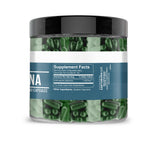 Earthborn Elements Spirulina, etiqueta de la botella, pureza sin aditivos