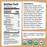 EarthChimp Proteína Orgánica Vegana Chocolate para batidos y mezclas