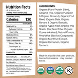 EarthChimp Proteína Vegana Orgánica con Probióticos, batido cremoso de vainilla.