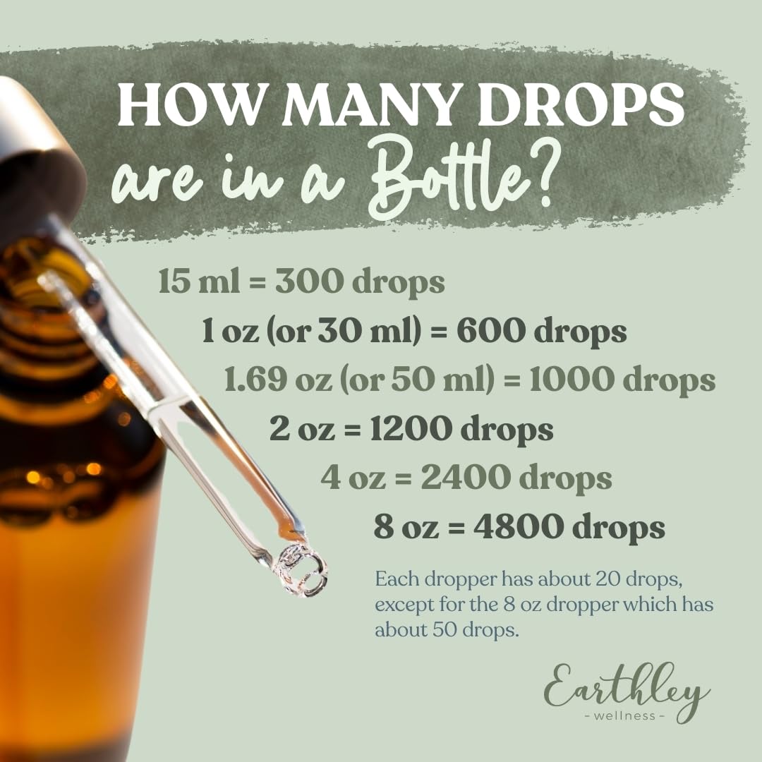 Envase de vidrio de Earthley Wellness Cough-B-Gone