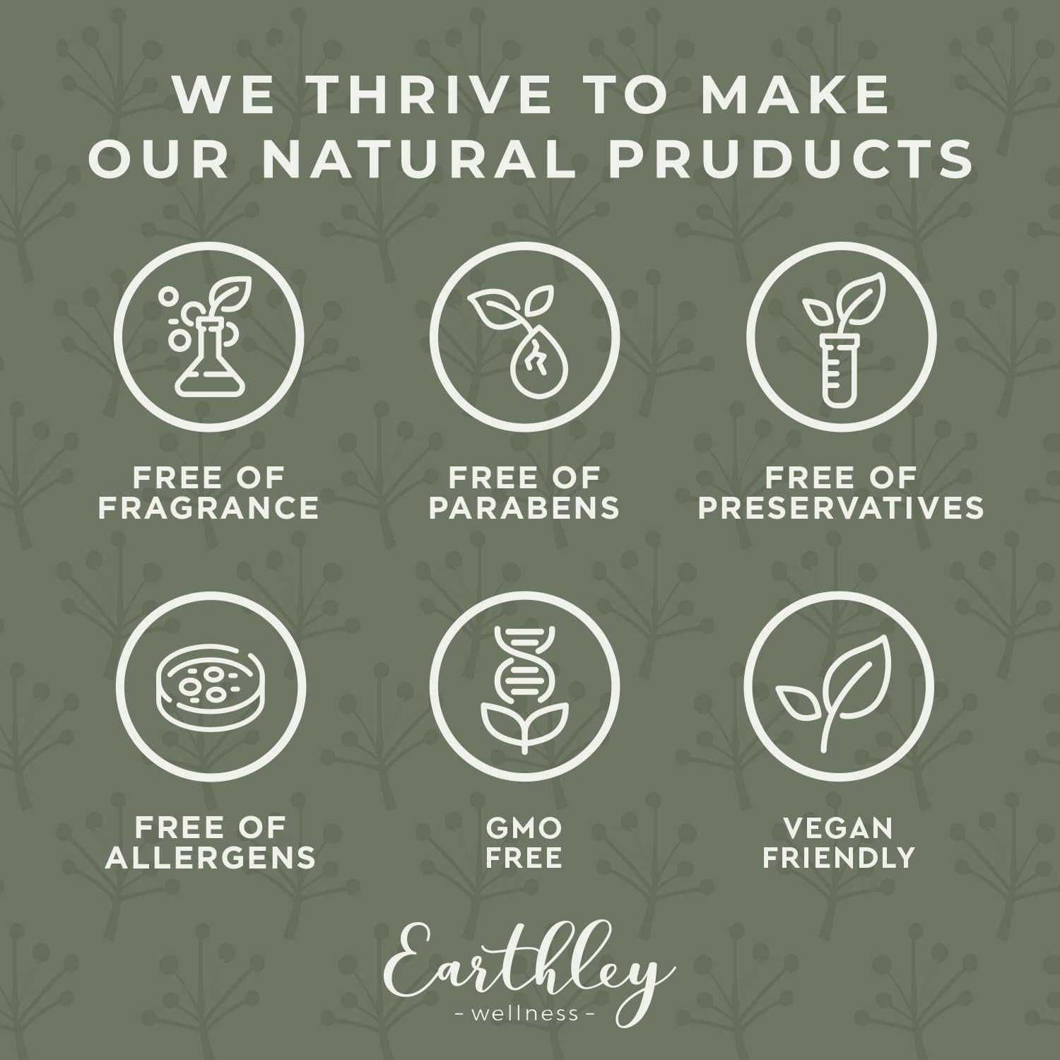 Earthley Wellness Digest Ease: envase libre de colorantes artificiales y conservantes