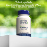 Earth's Bounty Noni Capsules, uso diario, complemento práctico para rutinas.
