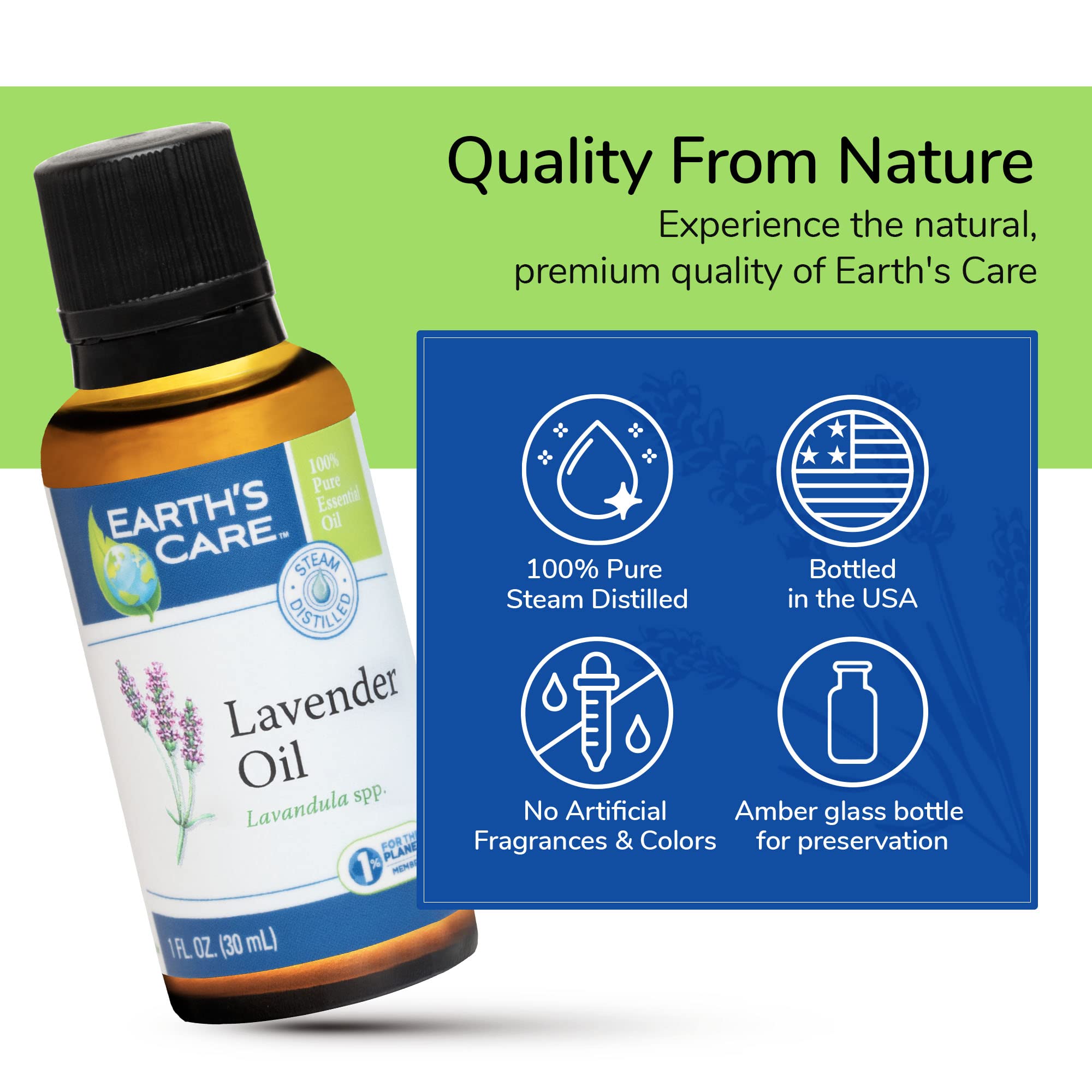 Earth's Care: escena de relajación con lavanda para dormir mejor.
