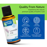 Earth's Care: escena de relajación con lavanda para dormir mejor.